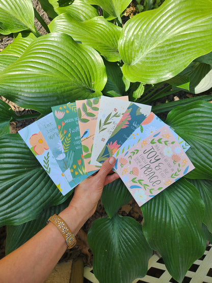 Christian Postcards: Hope-filled Bible Verse Variety Pack | 10 HOPE MAIL verses