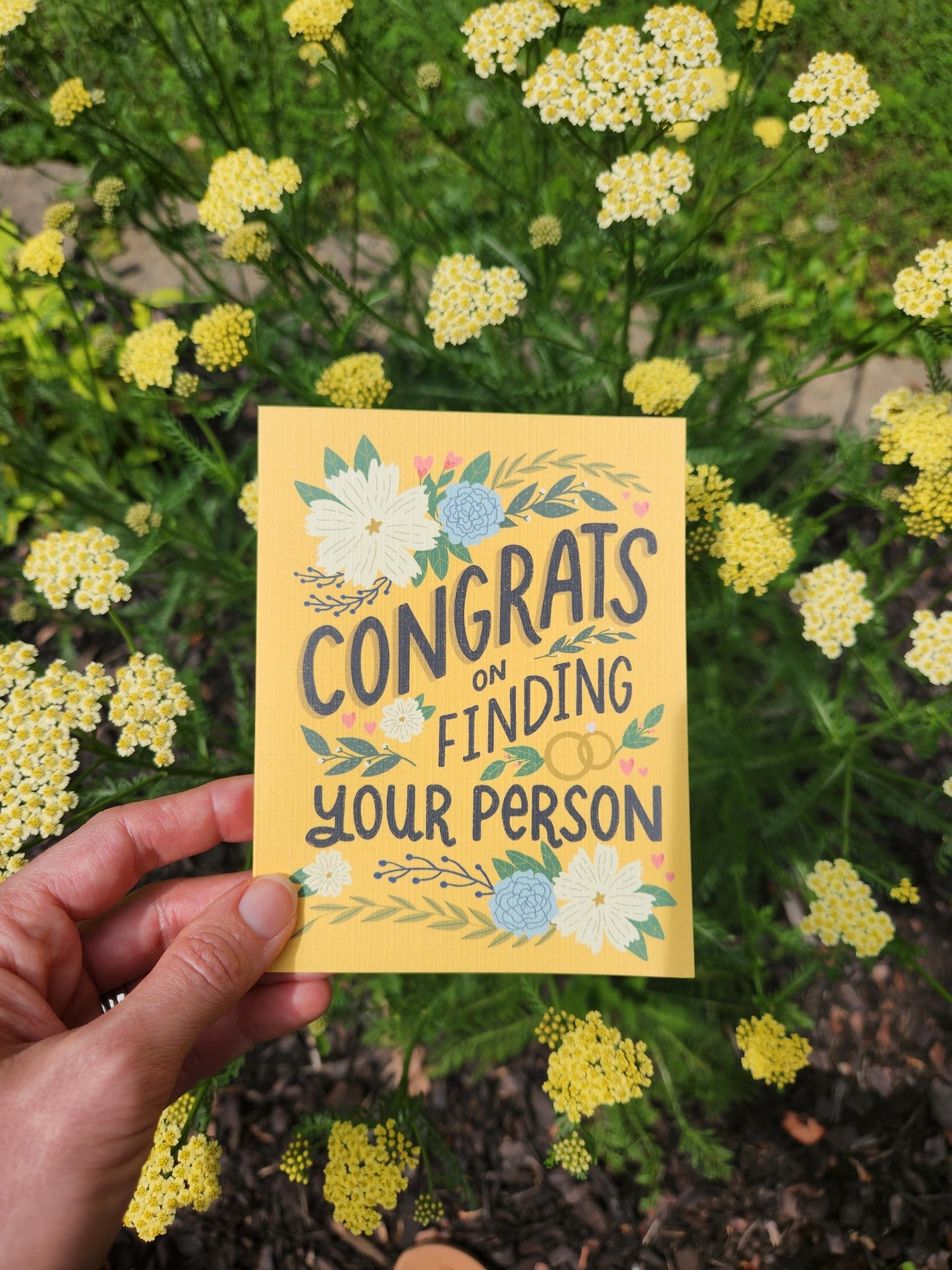 Congrats on Finding Your Person card | Engagement, Wedding shower Greeting Card for friend