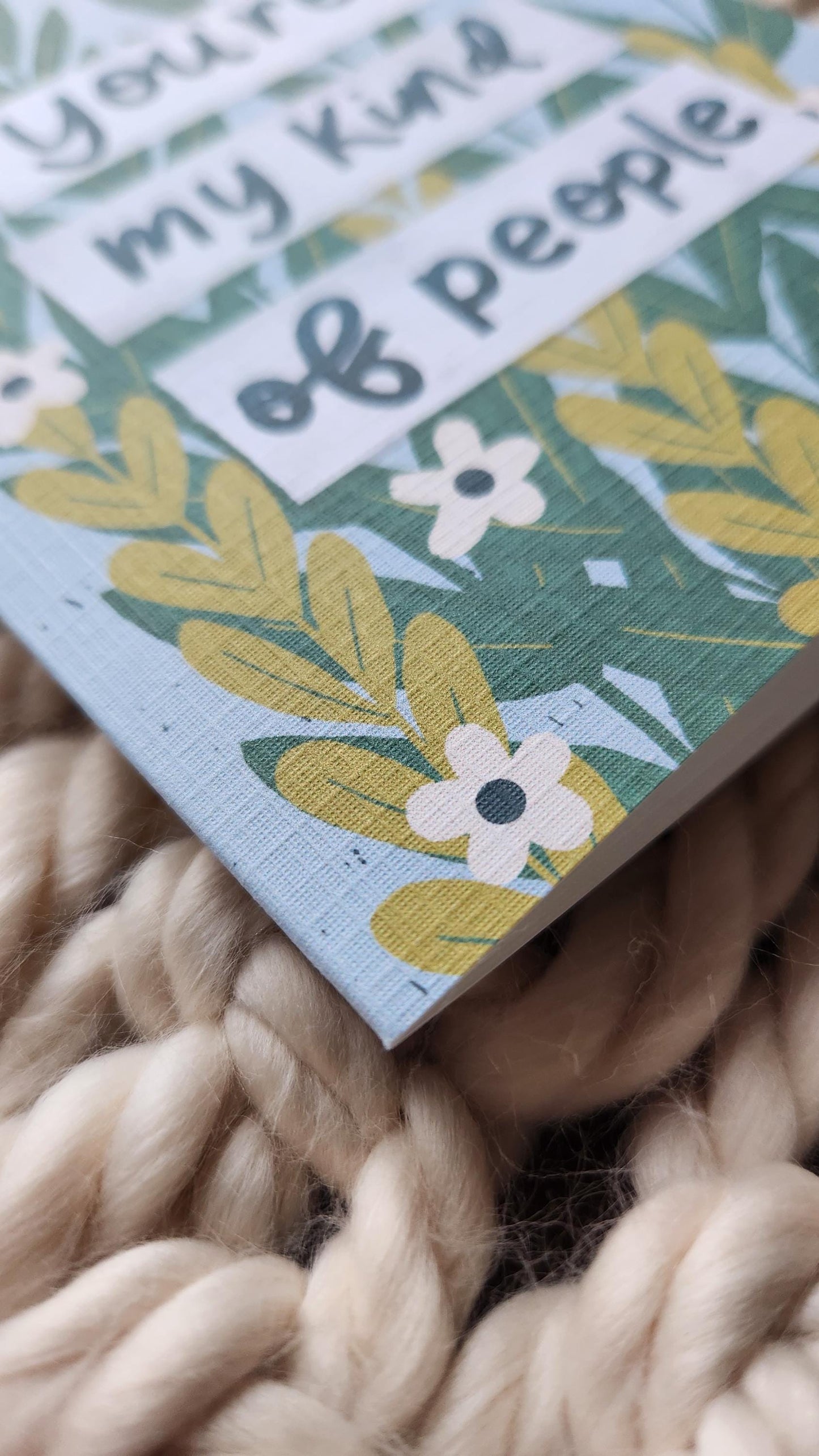You're My Kind of People greeting card // Encouragement, Friendship, Anytime Card // Faith-based greeting cards
